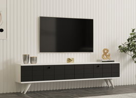 Hanah Home Soporte para TV Alberi Antracita y Blanco
